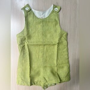 Mabo Kids one-piece linen romper, size 4-5 years